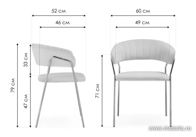стул Kamelia Gold