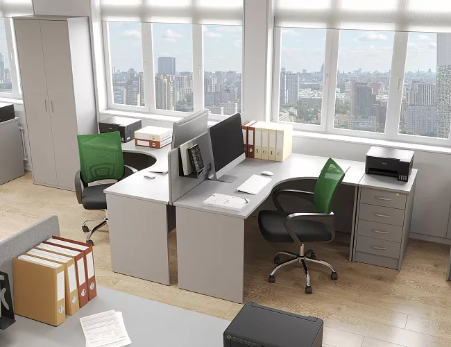 фото Офисная мебель Riva Grey №5