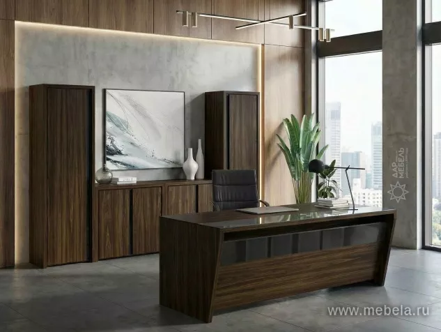 кабинет Корнер Орех