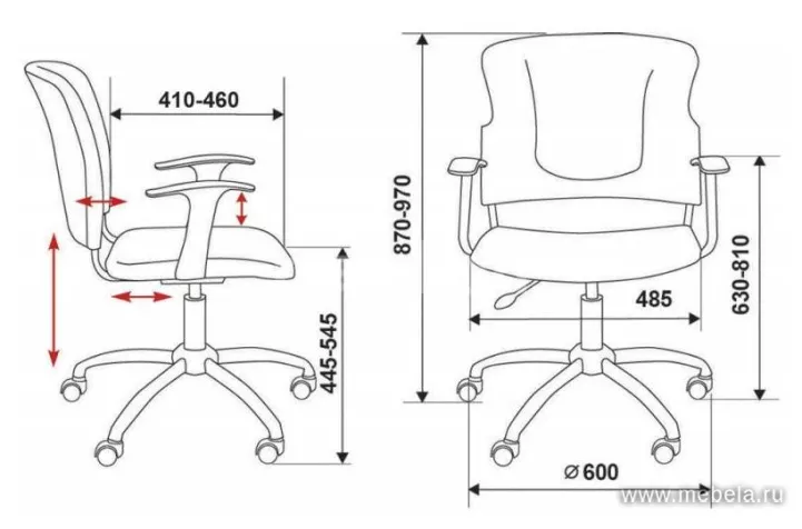 кресло CH-323AXSN