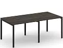 Стол для переговоров на металлокаркасе (2 столешницы)