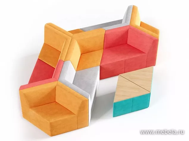 Офисный диван Оригами