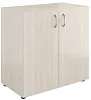 Офисный шкаф широкий низкий закрытый (без топа)