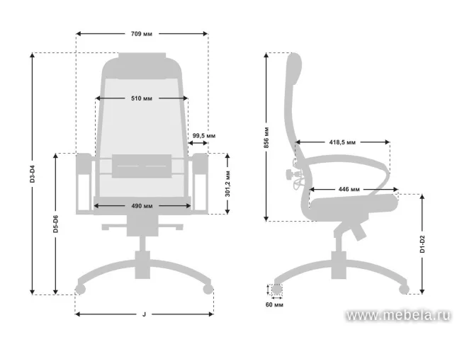 офисное кресло SL-1.04