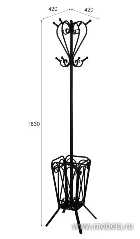 Вешалка напольная М 5Н