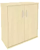 Офисный шкаф низкий широкий (2 низкие двери ЛДСП)