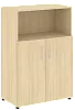 Офисный шкаф средний полузакрытый