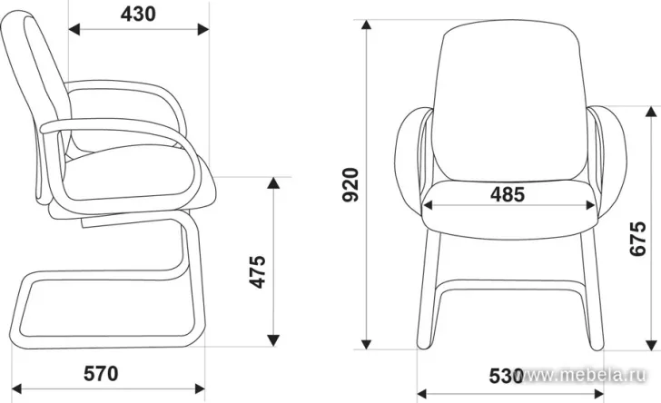 кресло CH-808-Low-V