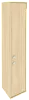 Офисный шкаф высокий узкий закрытый
