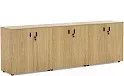 Офисный шкаф низкий (6 дверей)