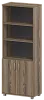Офисный шкаф широкий высокий полузакрытый (ЛДСП)