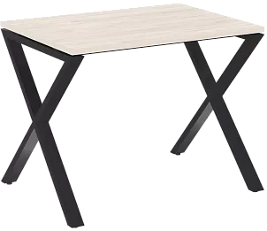 Стол рабочий на металлокаркасе (x-образные опоры)