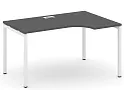 Стол рабочий эргономичный на П-образных опорах 40х40 (Левый/Правый)