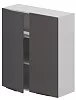 Шкаф кухонный навесной, полка 2 двери