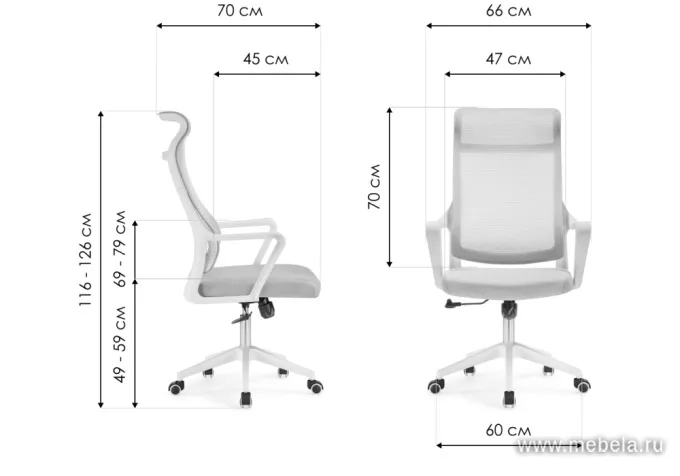 кресло Рино Блэк