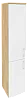 Офисный шкаф высокий узкий лев./прав. (1 низкий фасад ЛДСП + 1 средний фасад ЛДСП)