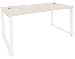 Стол руководителя на О-образном металлокаркасе