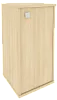 Офисный шкаф узкий низкий Л/Пр