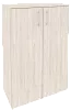 Офисный шкаф средний широкий (2 средних фасада ЛДСП)