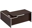 Стол руководителя с брифинг-приставкой боковой, правой