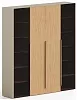 Офисный шкаф комбинированный 4-х дверный