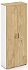 Офисный шкаф высокий широкий (2 высоких фасада, задняя стенка ЛДСП