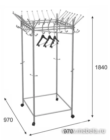 Вешалка общественная Пико 23