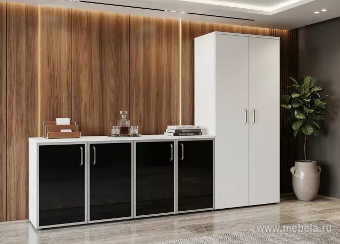 кабинет Оникс-О Люкс Белый