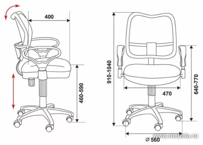 кресло CH-799AXSN