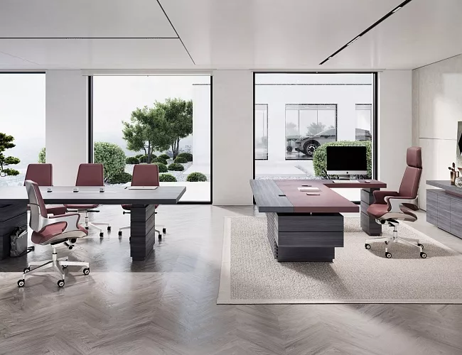 фото кабинет Антей Бургунди №5