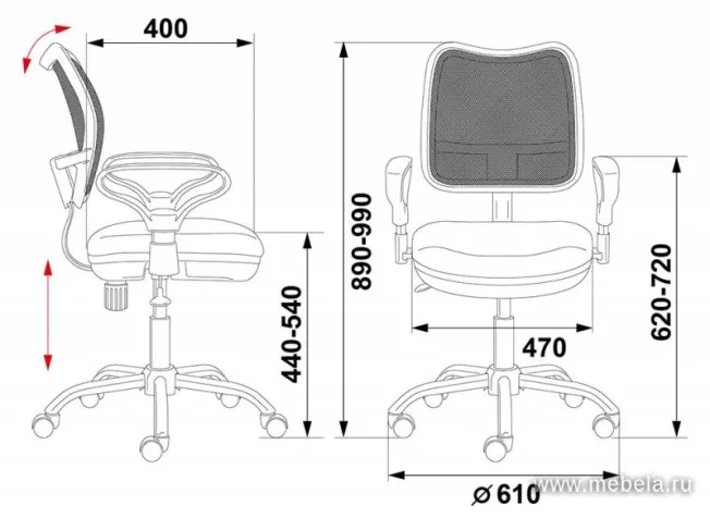 кресло CH-799SL