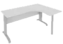Стол эргономичный на металлокаркасе (правый)