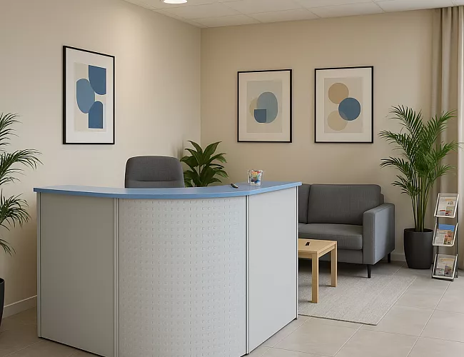 фото стойка ресепшн Эдем №5