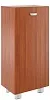 Офисный шкаф узкий средний закрытый (без топа и боковин)