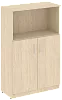 Офисный шкаф средний полузакрытый