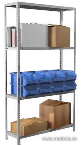 Стеллаж MS 185/100x40/4