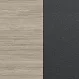 дуб аттик / антрацит