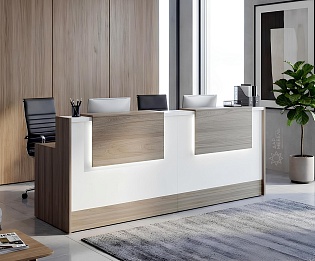 фото стойка ресепшн Style Elm  №3