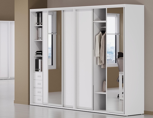 фото Шкафы-Купе Maris White