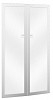 Комплект стеклянных дверей в раме (средние)