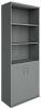 Офисный шкаф высокий широкий