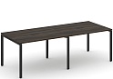 Стол для переговоров на металлокаркасе (2 столешницы)