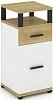 Тумба опорная/приставная 1 ящик + 1 распашной фасад. С надставкой.
