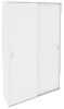 Офисный шкаф-купе комбинированный (полки + гардероб)