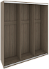 Высокий корпус шкафа-купе + трэк (3-х секционный)