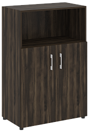 Офисный шкаф средний полузакрытый