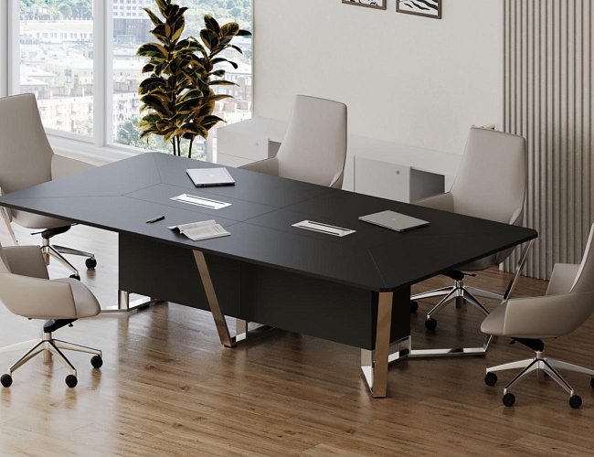 фото столы Steel Meet Chrome №4