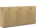 Офисный шкаф средний закрытый