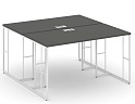 Рабочая станция на металлокаркасе двухсторонняя