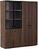 Офисный шкаф для документов с гардеробом
